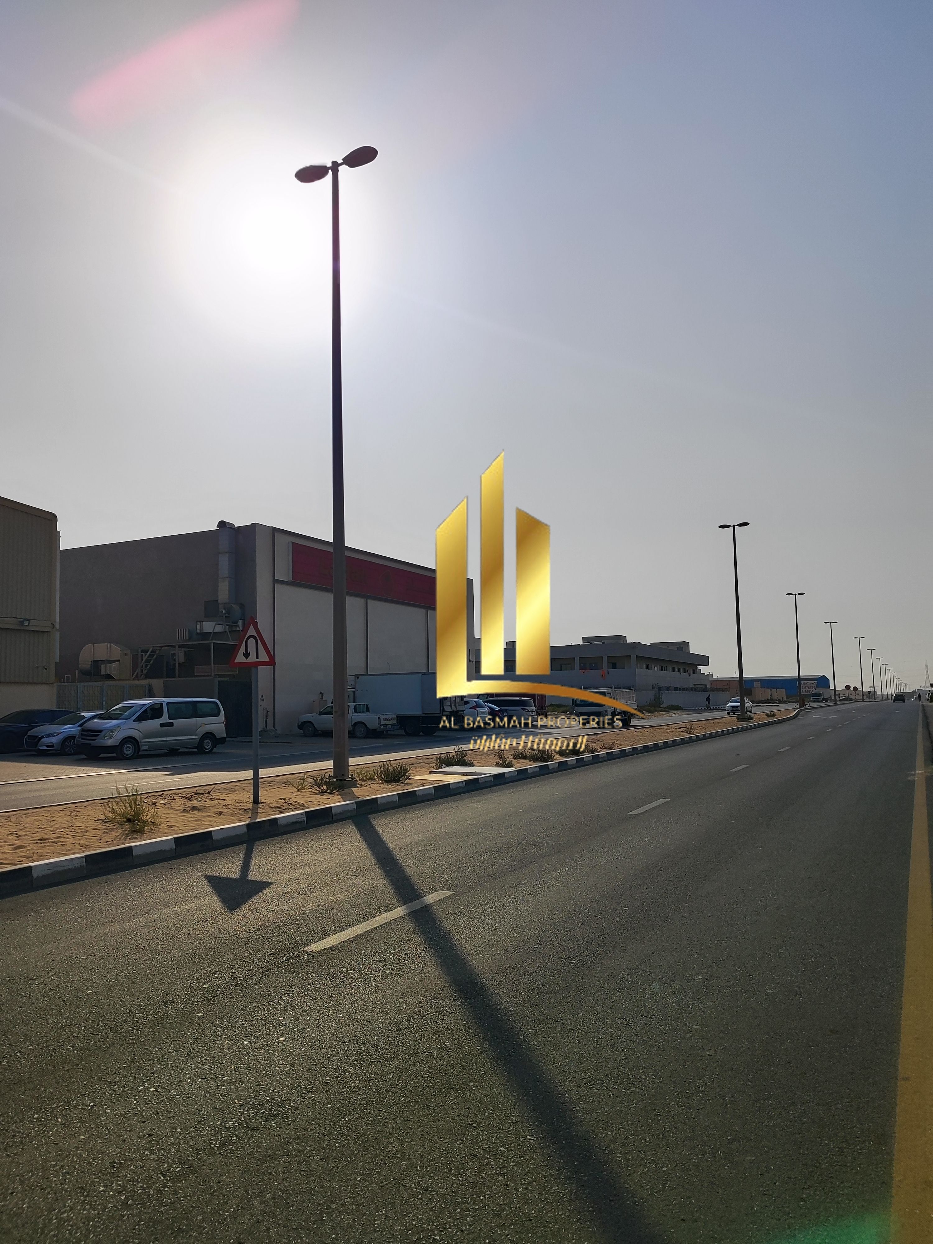 Land for sale in Sharjah, Al Sajaa area, Emirates Industrial City, Block 7