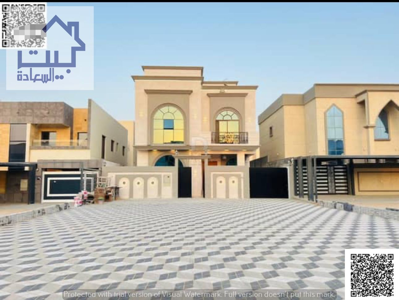 Seize the opportunity to sell Al Helio 2 Villa in Ajman, consisting of 7 master bedrooms, 2 halls, and 10 bathrooms.
