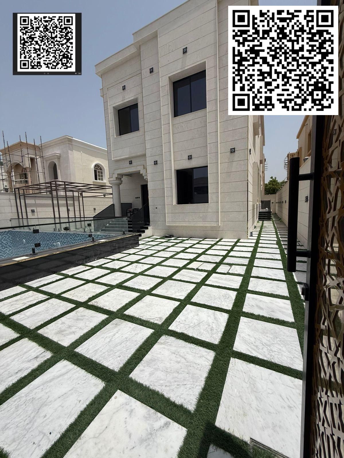 Luxury Villa for Sale in Ajman, Al Rawda | 5 Master Bedrooms | Swimming Pool | VIP Finishing | First Occupancy