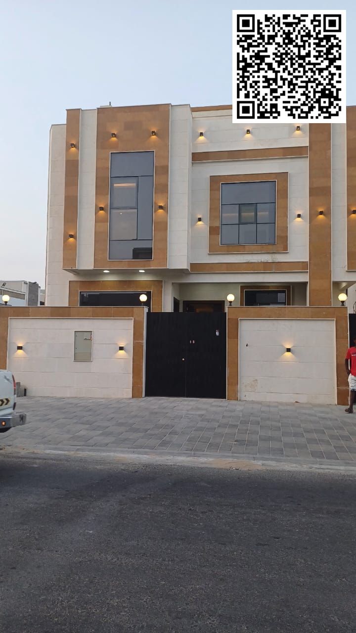 A separate villa in Al Zahia, Ajman, 7 rooms, 3 halls and a majlis, required 1.8 million