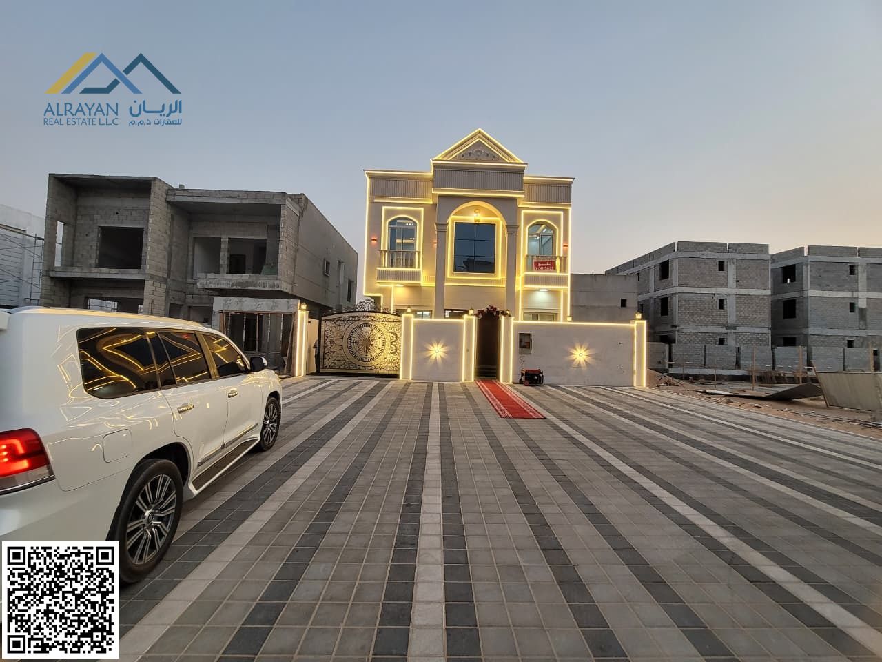 Luxury classic villa, spacious setback, fully furnished, freehold for all nationalities