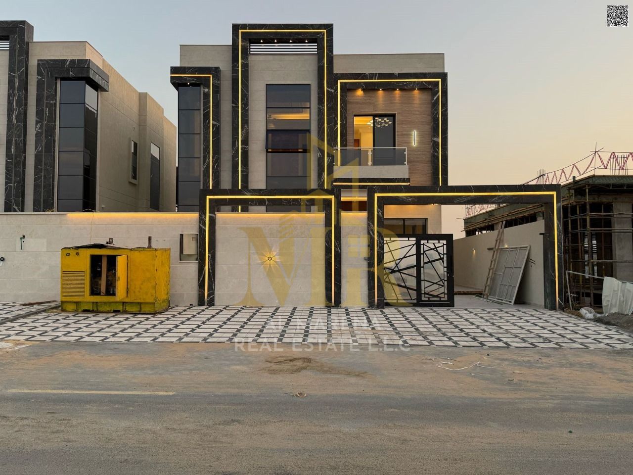 Luxury villa with modern design in Al Zahia. Live in luxury in a charming villa. Seize the opportunity. The price is attractive and includes electrici
