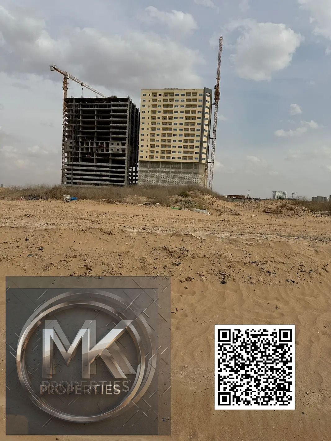 Commercial Residential Land G+7 (7300 SQFT )ON MAIN ROAD IN AL AMERAH AJMAN