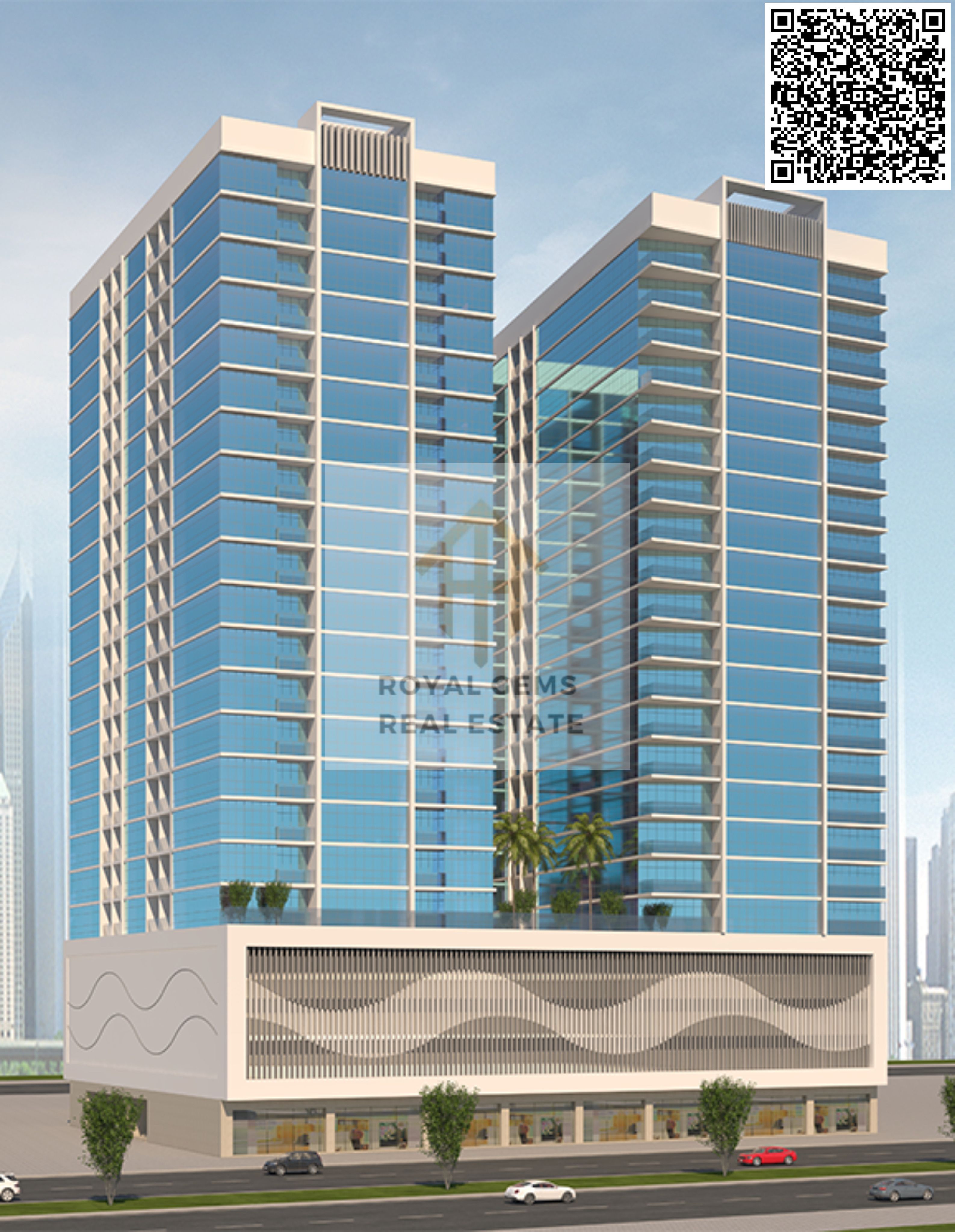 Golden Opportunity! 1-Bedroom Apartment for Sale in Gulfa Towers – Close to Services and Transportation