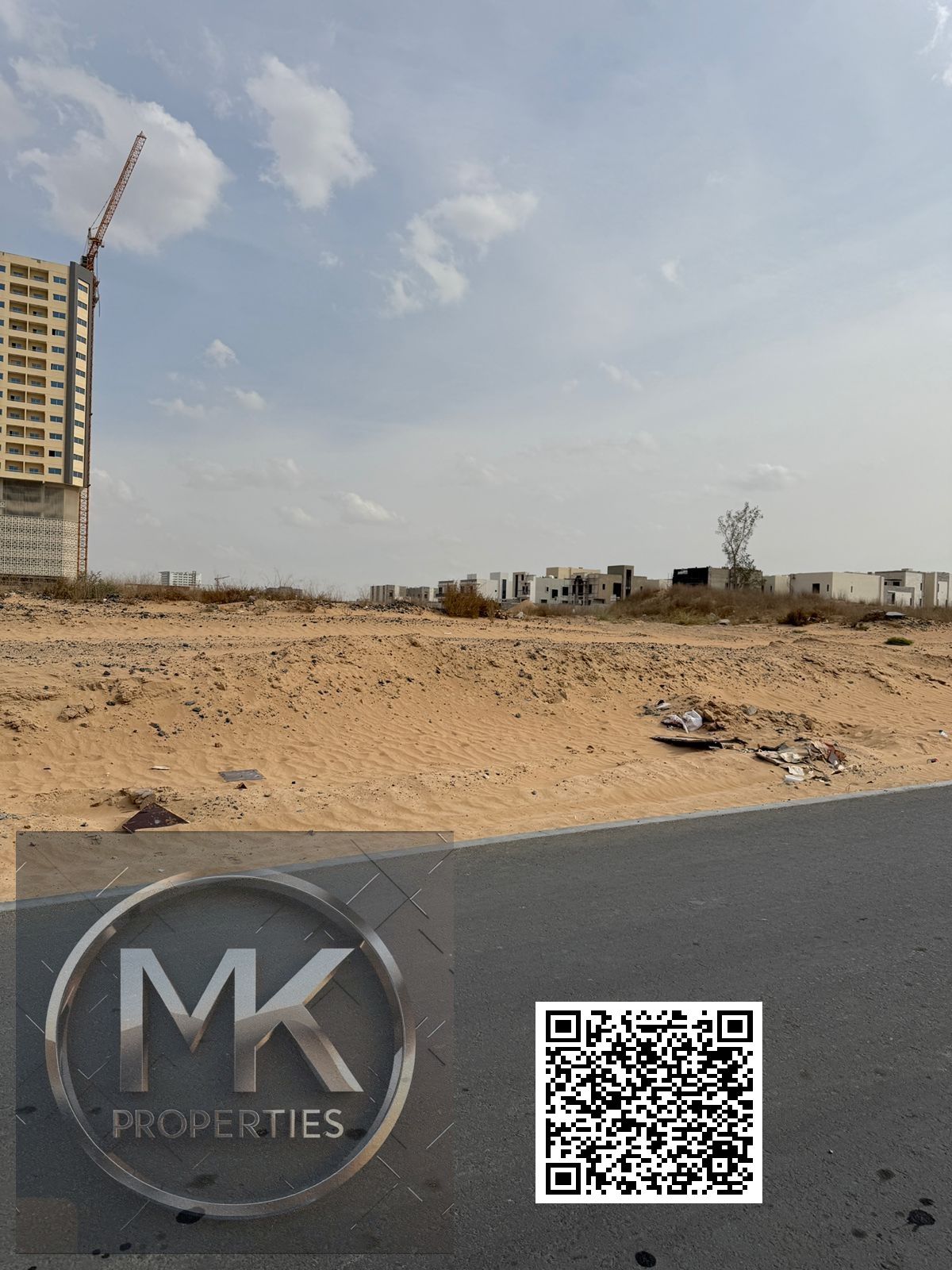 Commercial residential land G+6 IN UAE Ajman Aamra area on main road