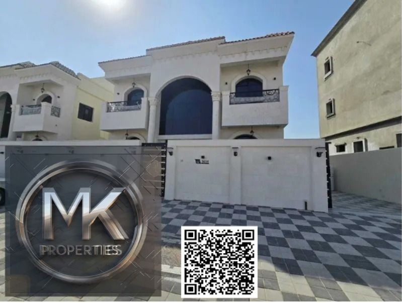 The Very Executive Prime location near by main road Luxury Design villa for sale in Al Hellio Ajman.