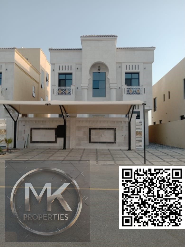 The Brand New Ready Luxurious classic Royal Design Villa for sale in Al Aamra Ajman.