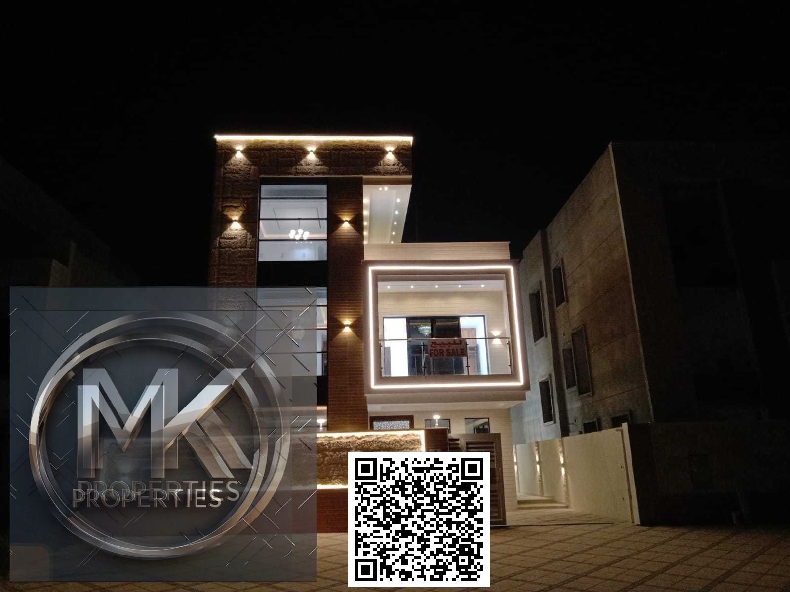 The Best Prime location in( Al hellio2) near main road facing view 6 master bedrooms Luxurious style Villa with Swimming Ready for sale.