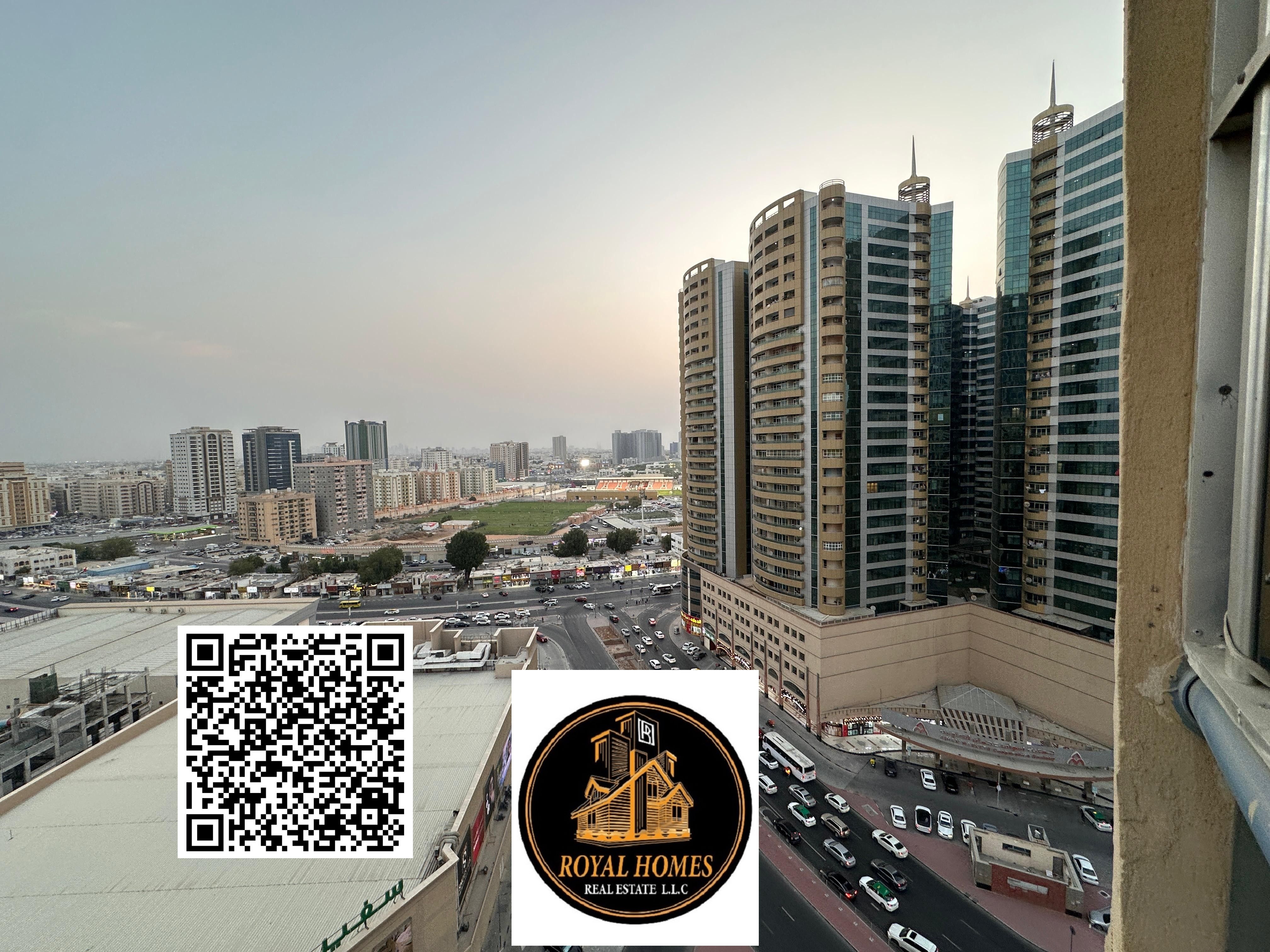 Hot Offer Cheapest Price 3 Bedroom Apartment 3BHK Empty Apartment Full City & Open Clock Tower View Biggest Size At Prime Location of Al Khor Towers
