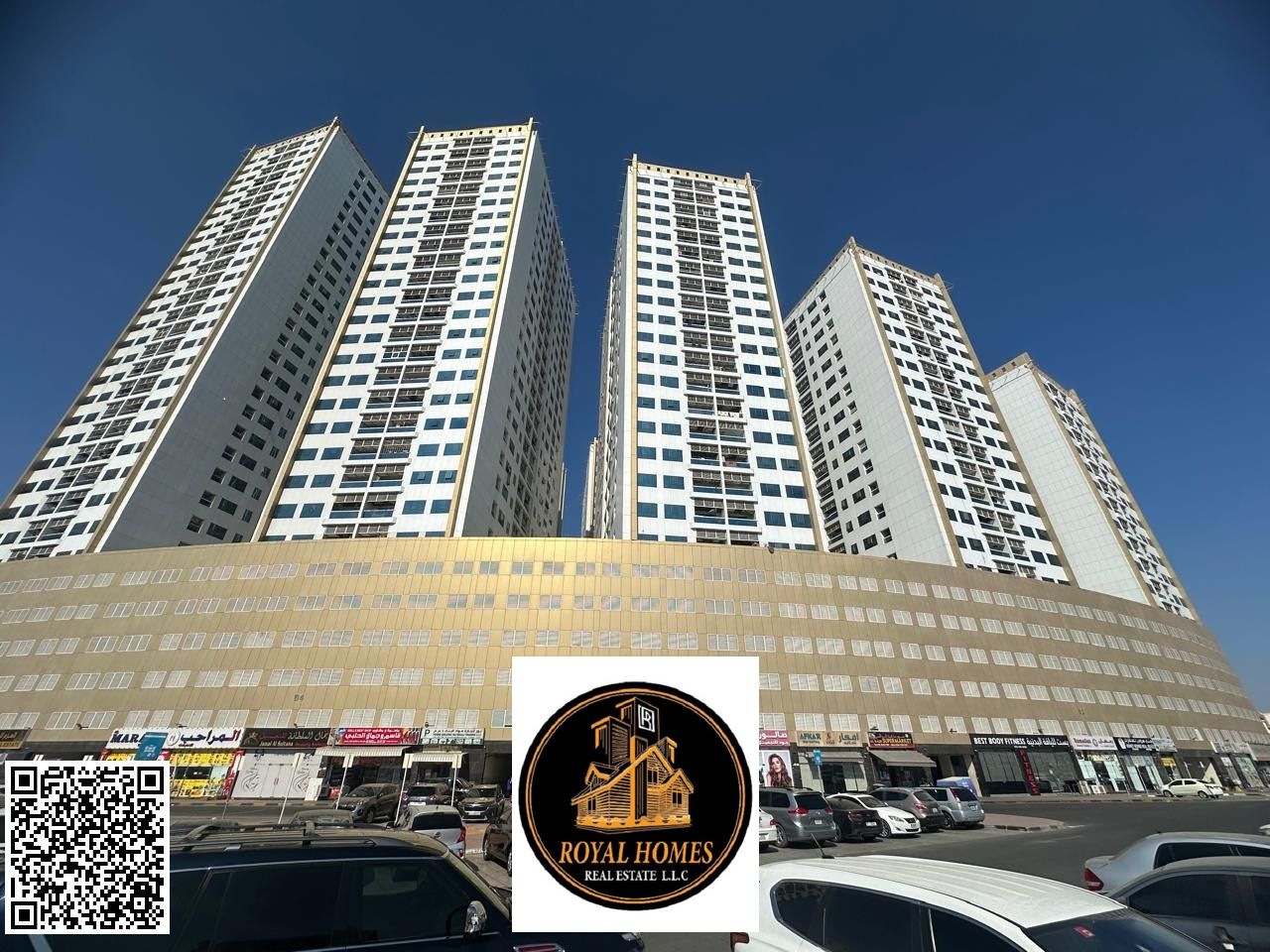 1 BHK Apartment for Rent in Ajman Pearl Towers