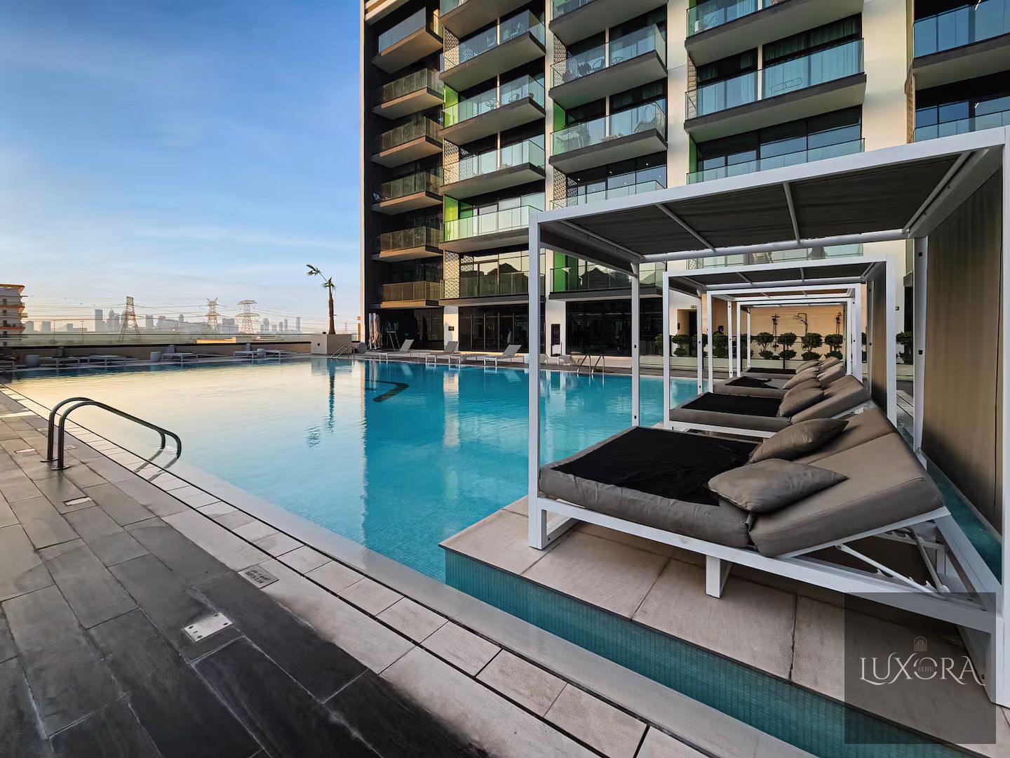 Modern 1BR Escape | 2 Baths | JVC