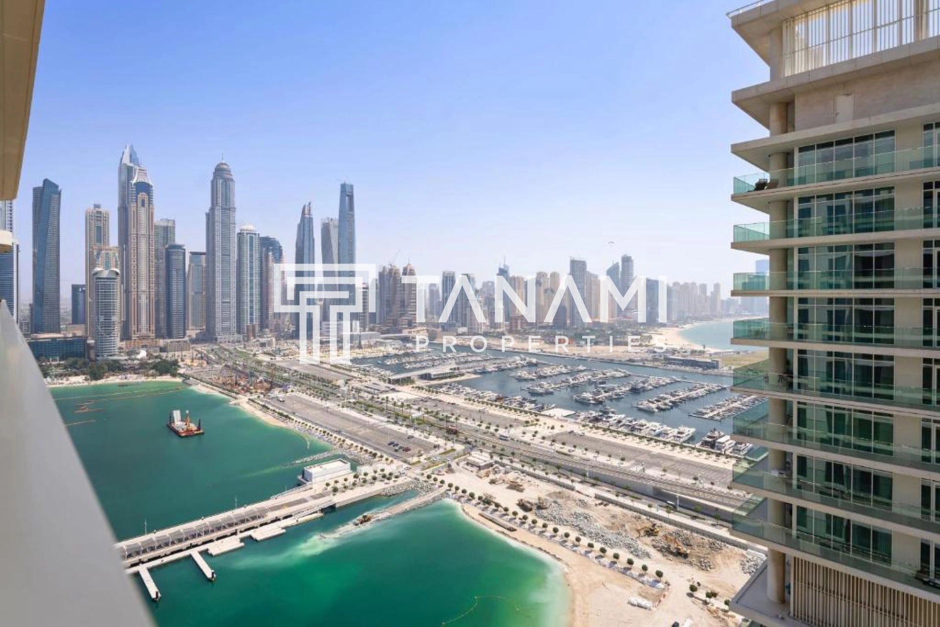 Fully Furnished | Marina and Sea View | Lage Size