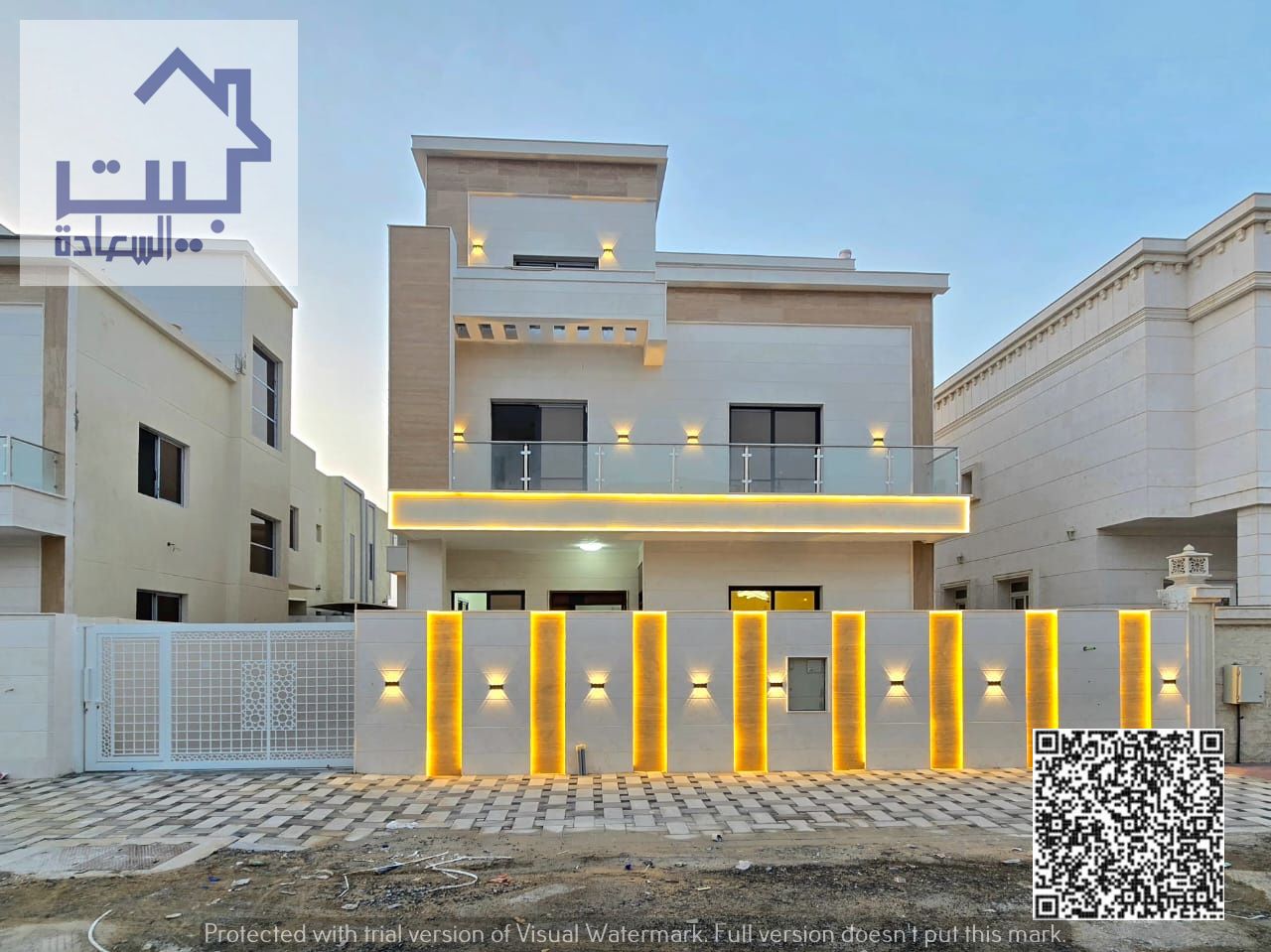 The luxurious villa of your dreams, next to the mosque and amenities, close to Sheikh Mohammed bin Zayed Road. Freehold for all nationalities