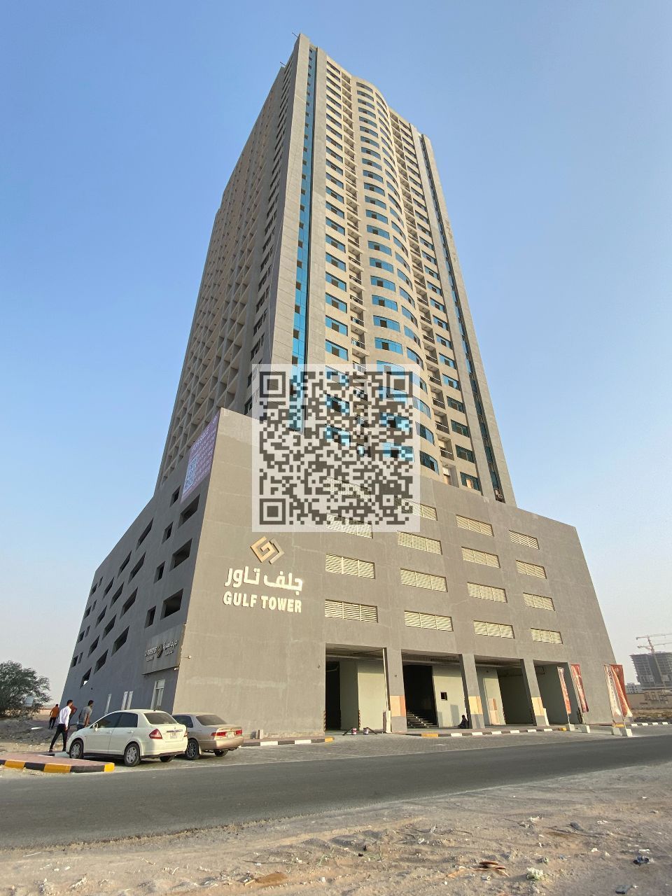Specious 2 / Two bedroom hall AC chiller free apartment for rent in gulf tower B9