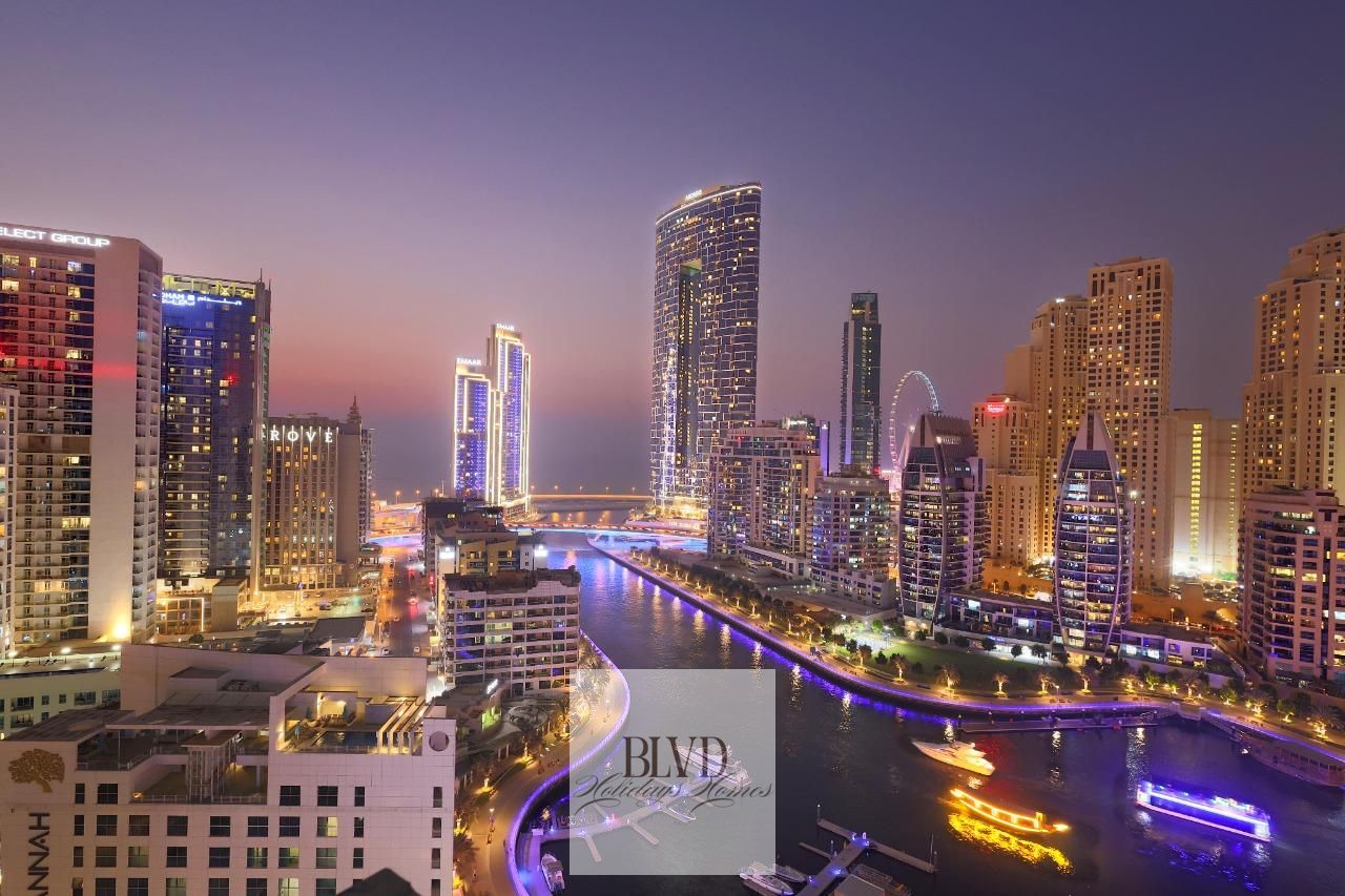 BLVD | Iconic Marina Views w/ Rooftop Pool & Sauna