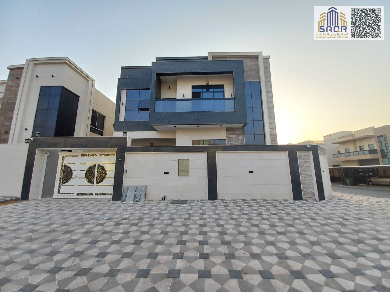 Deluxe Corner Villa on Two Streets in Al Yasmeen / Water, Electricity, and Air Conditioning Included / Freehold for All Nationalities