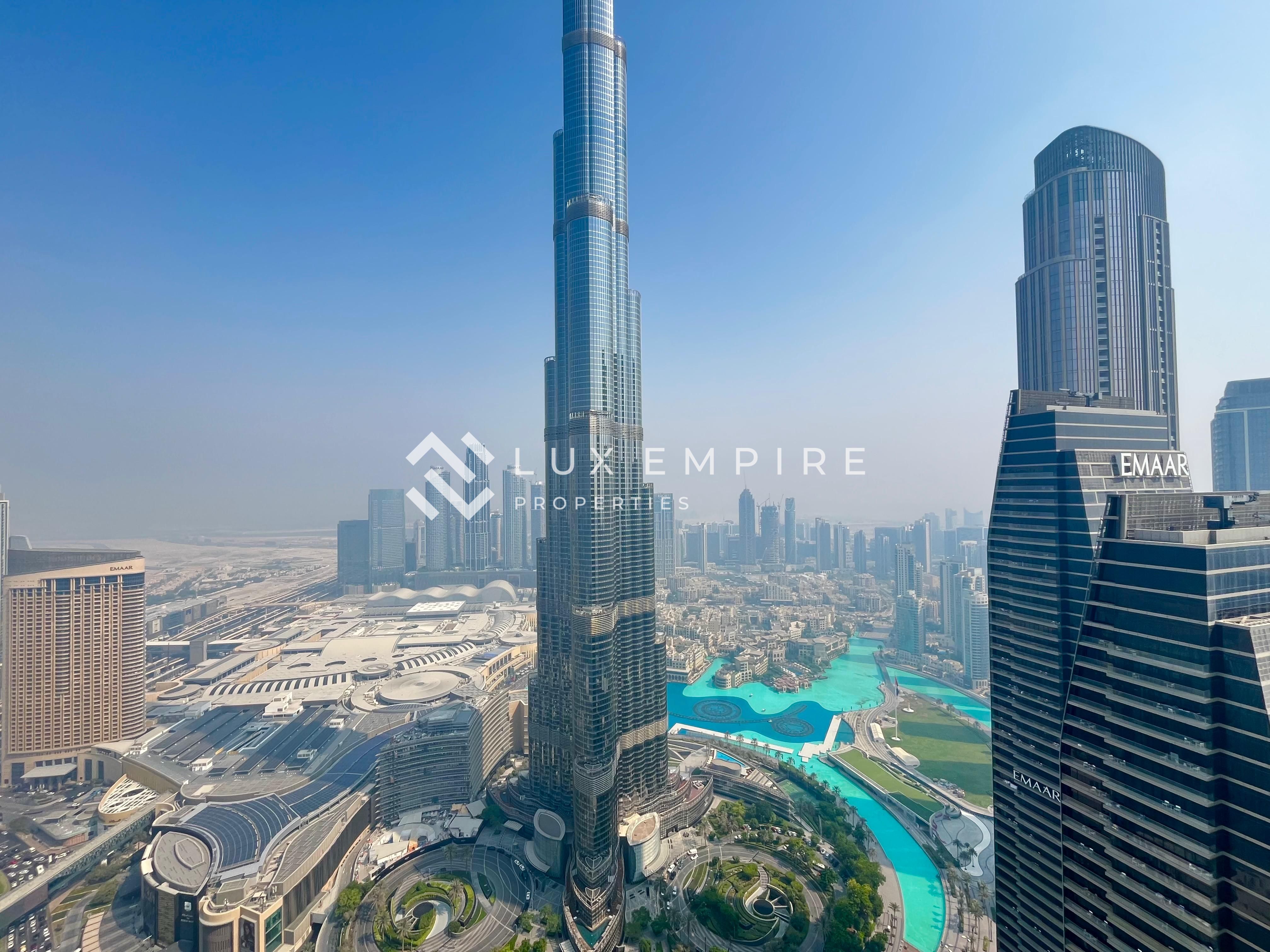 Burj Khalifa and Fountain View |Direct Mall Access