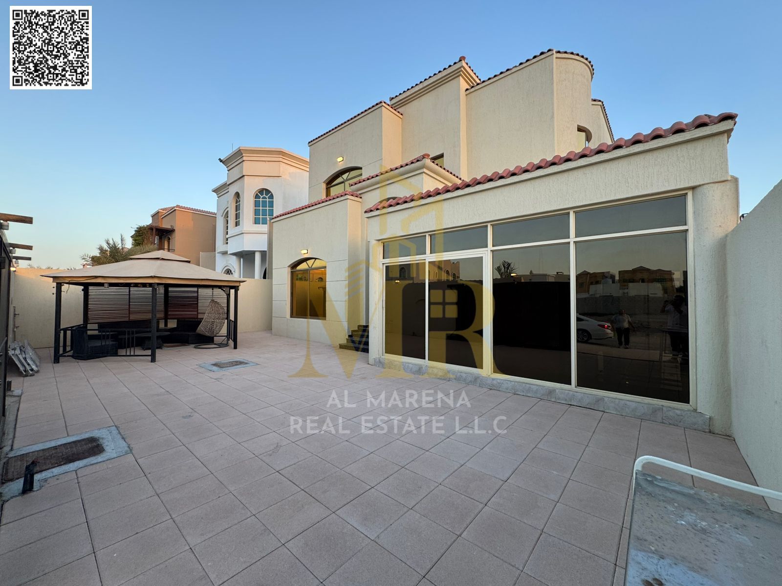 Luxury Villa for Sale in Al Rawdha 2 – Ajman | 2 Floors | 5 Master Bedrooms | Majlis, Family Hall, Outdoor Majlis & Yard | Freehold