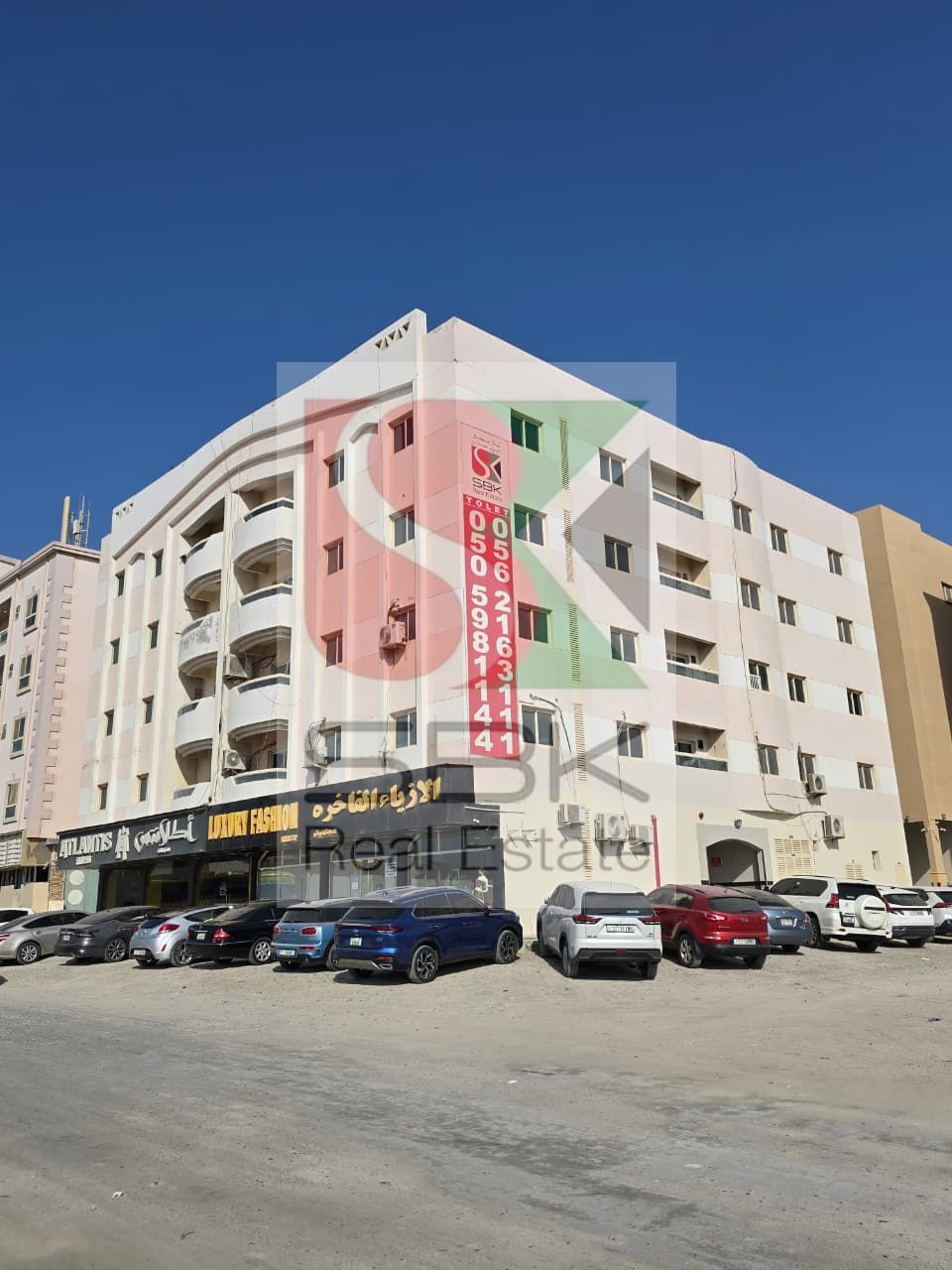 2 BHK Apartment with Balcony in Quleya,Sharjah