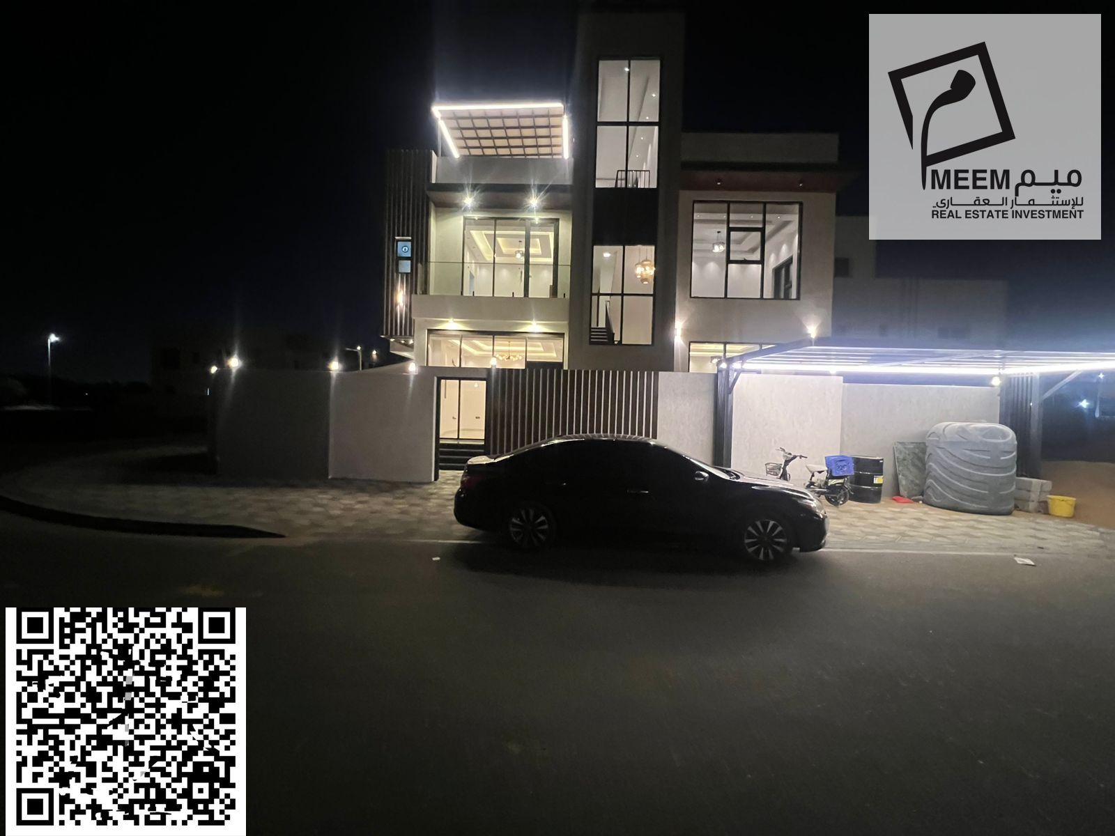pool+For Sale: Corner 2-Storey Ultra Deluxe Villa in Al Zahya, Ajman | 5 Master Bedrooms + Maid’s Room + Private Terrace