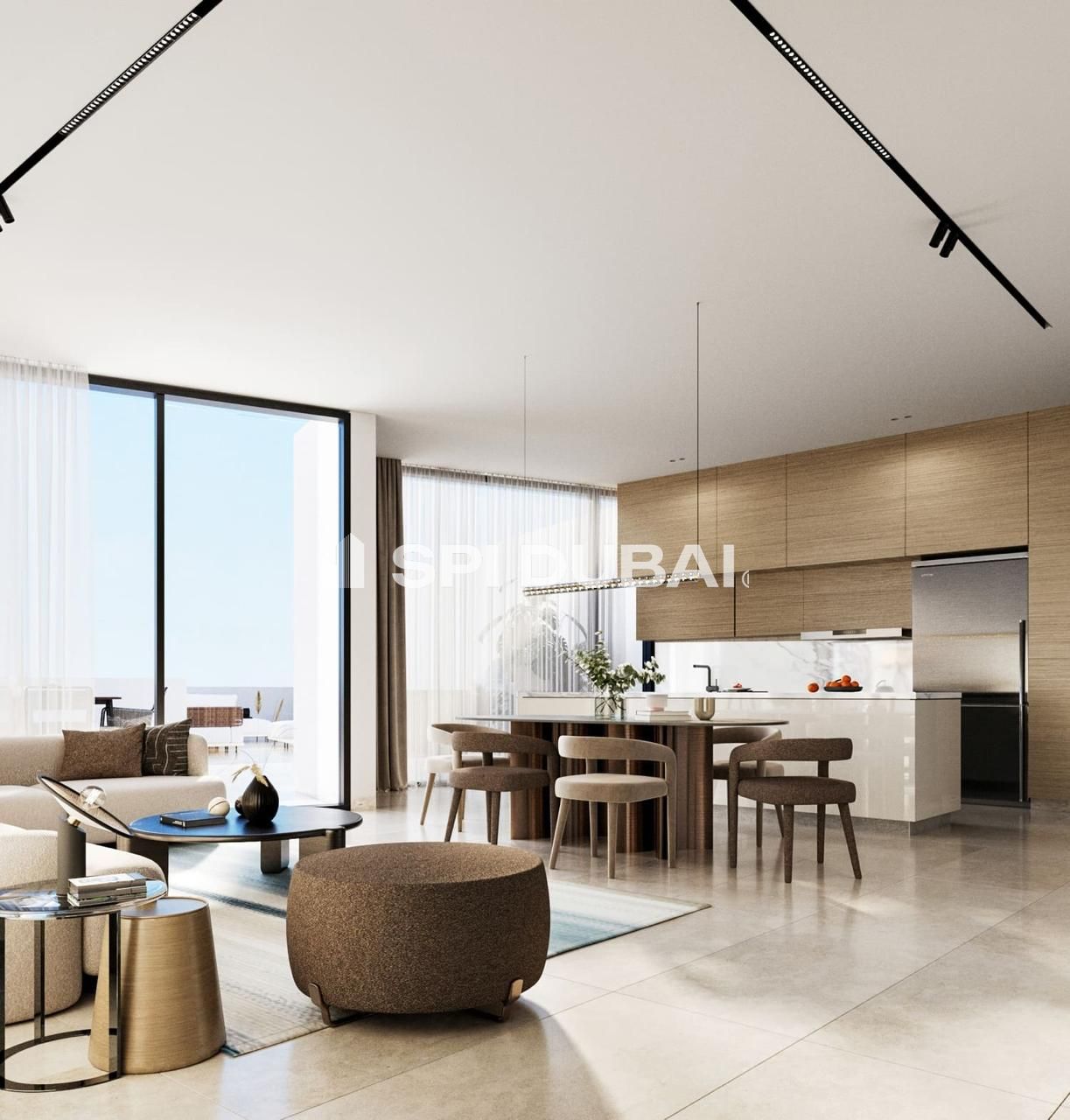 Exclusive 1BR with Stunning View | Middle floor