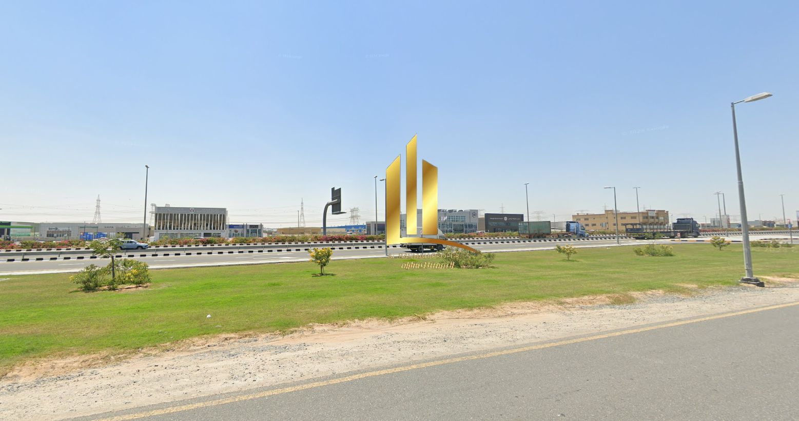 For sale, commercial corner land in Al Hoshi area - Sharjah