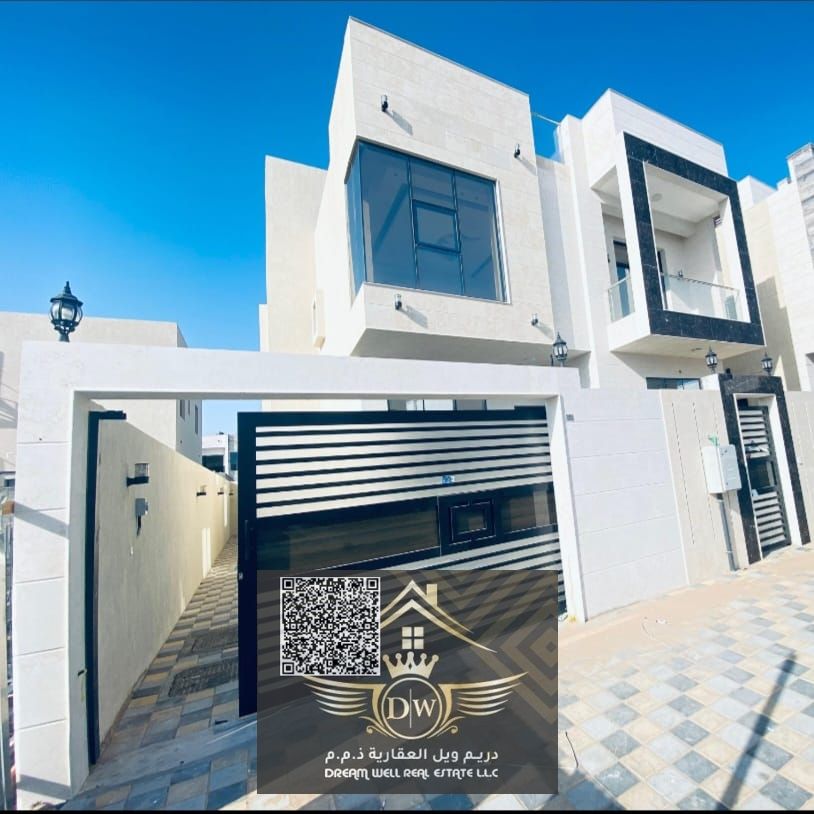 Hot deal five bed room villa available for sale huge hall majlis in Al Zahya with electricity water and air conditioner