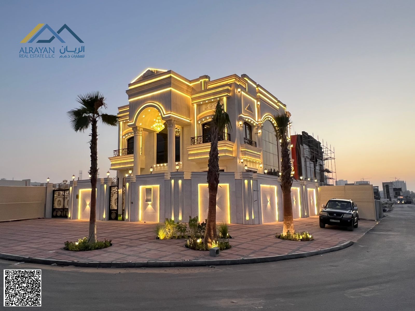 A large, freehold classic villa for all nationalities, including registration and ownership fees.