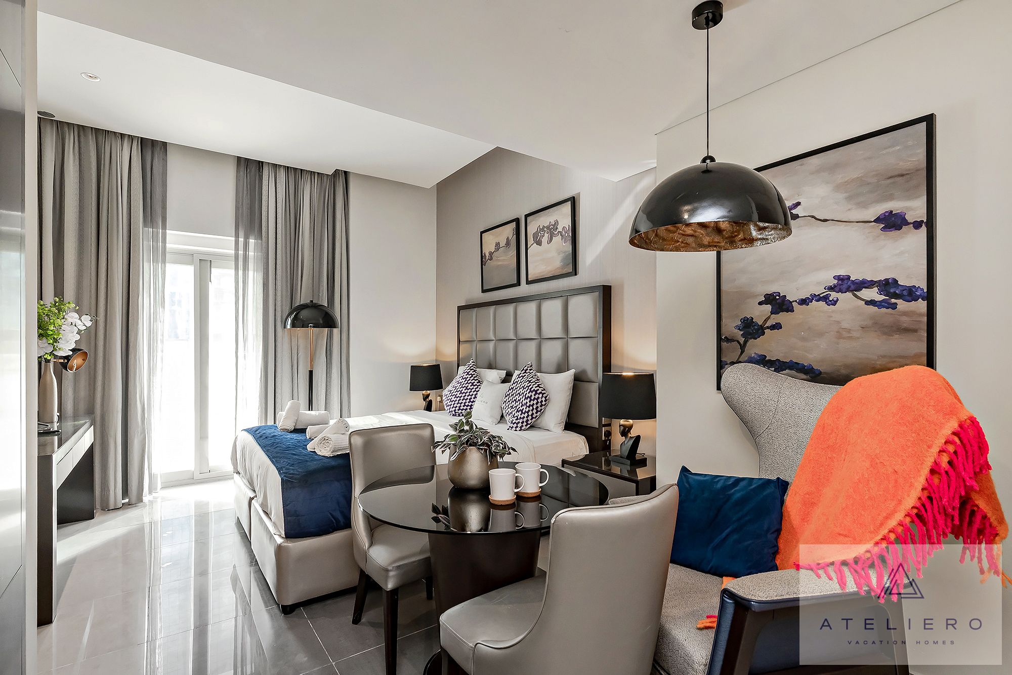 Studio with a Large Terrace at DAMAC Majestine