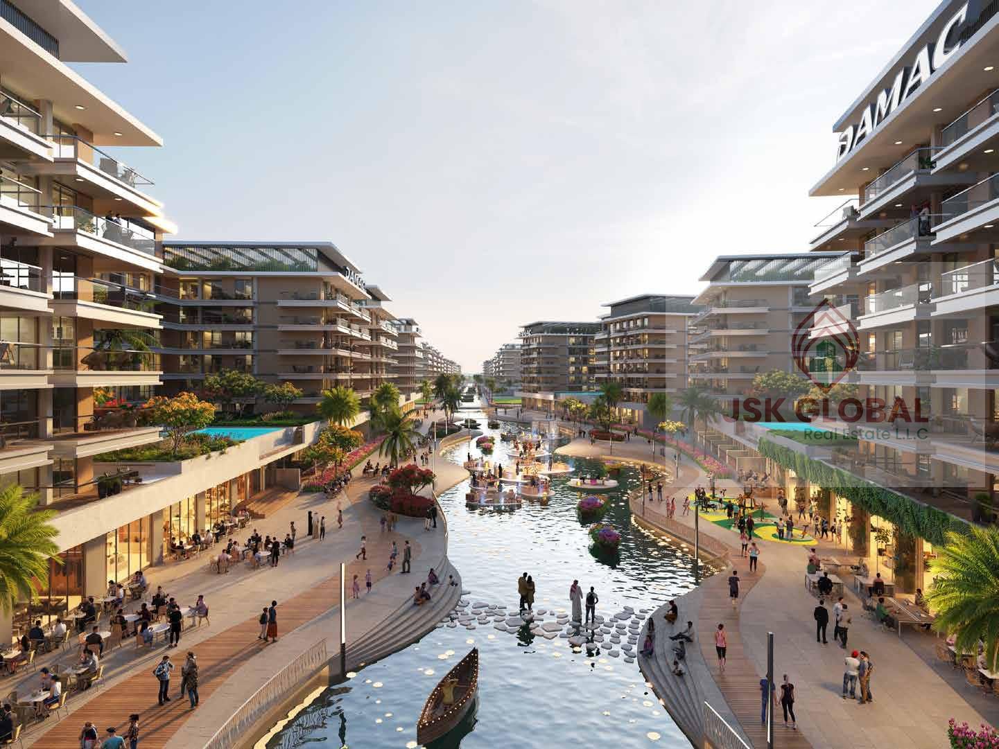 DAMAC Riverside Views – Royal 1-B | Modern 2-Bedroom Apartment | Waterfront Community Living