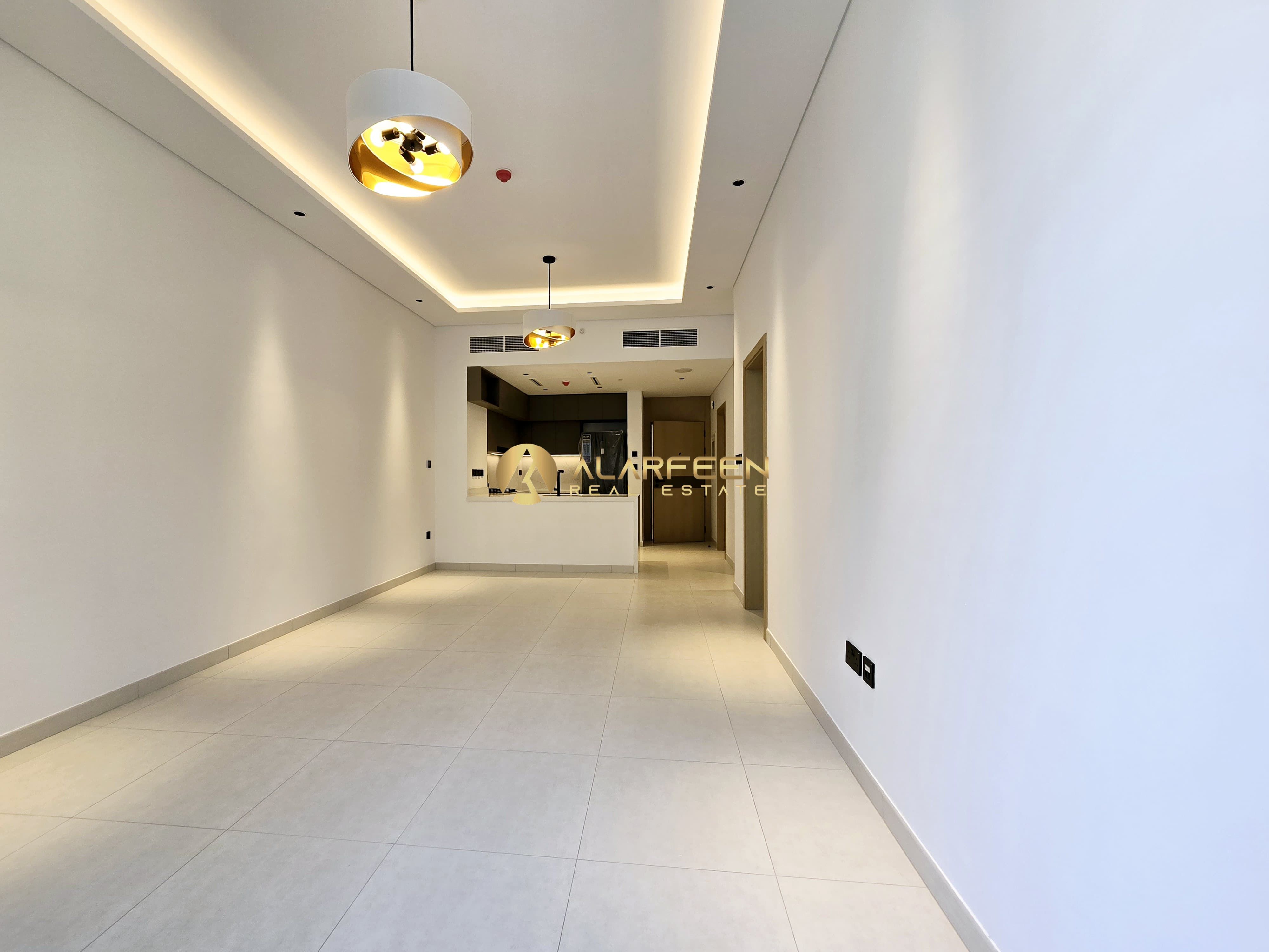 Modern 1BHK+ Study I Vacant | Pool View