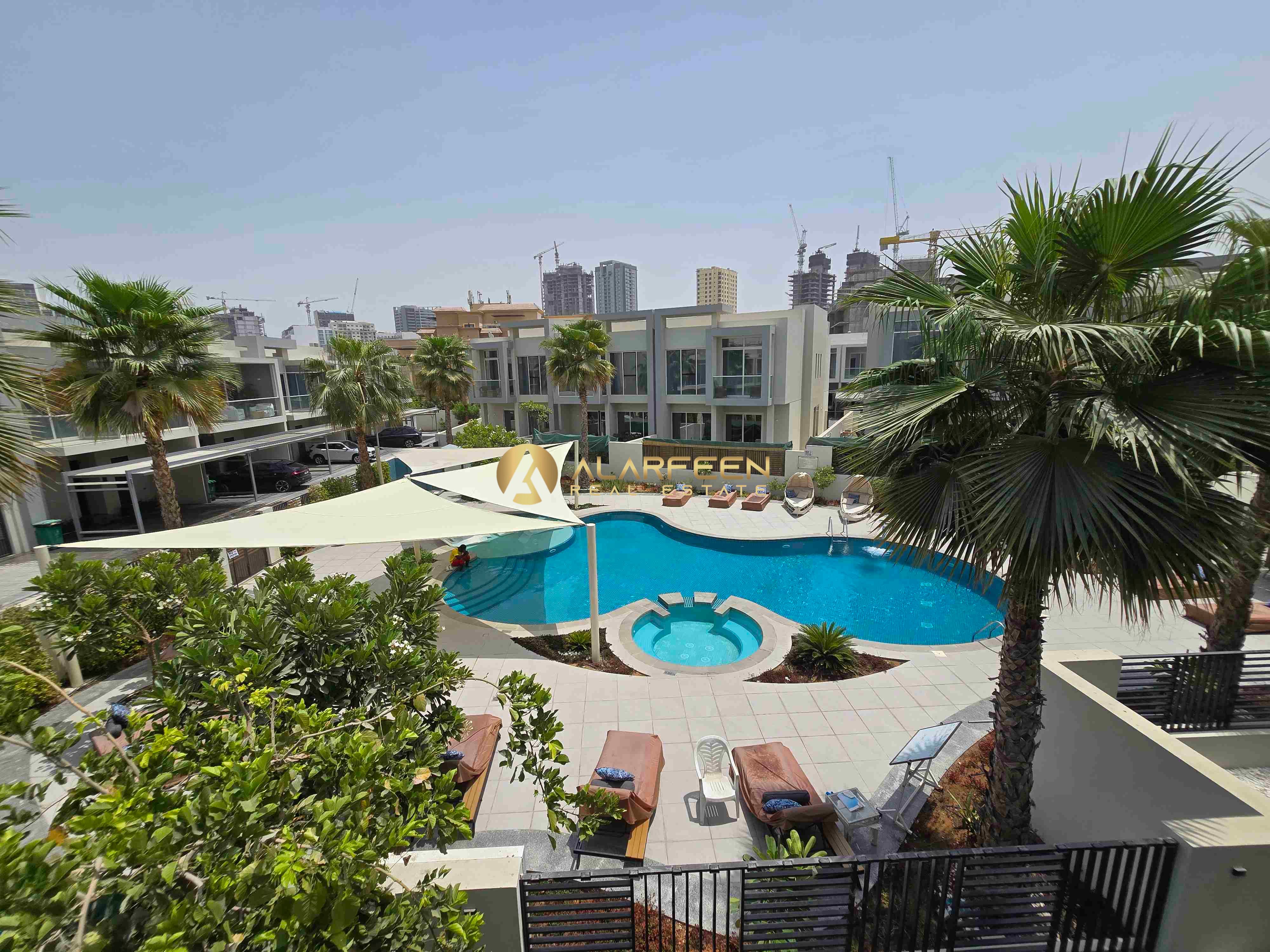 Brand new 4BHK + Maid Room | Pool View | G+1