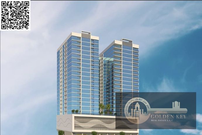 FURNISHED LUXURIOUS 1 BHK APARTMENT FOR SALE IN GULFA TOWER AJMAN WITH PARKING