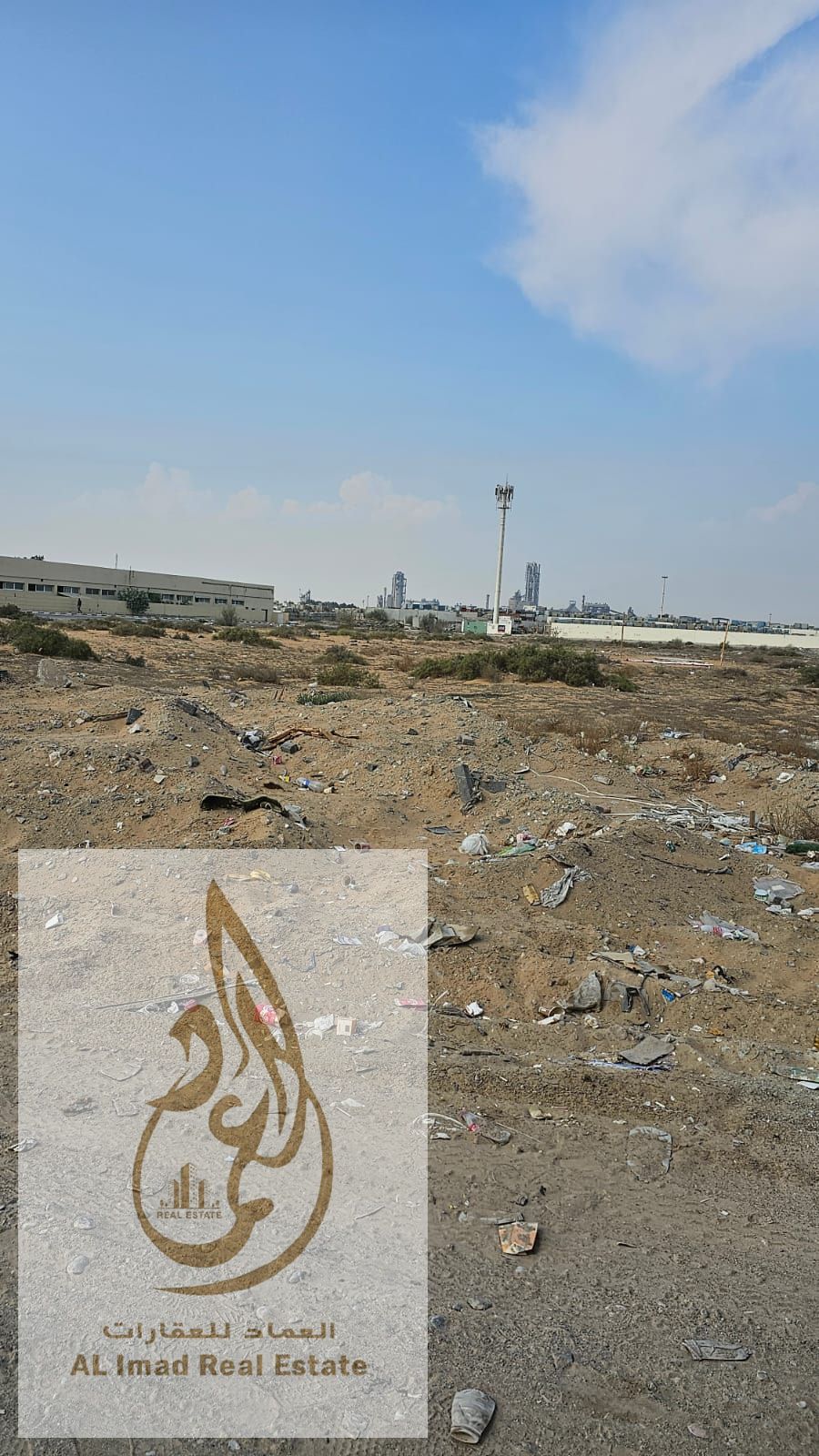 commercial / residential land for sale in sharjah / buhaira corniche