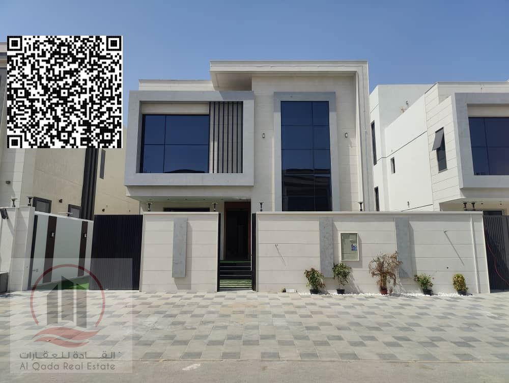Villa for sale in Ajman Al Zahia, 5 bedrooms, hall and majlis
