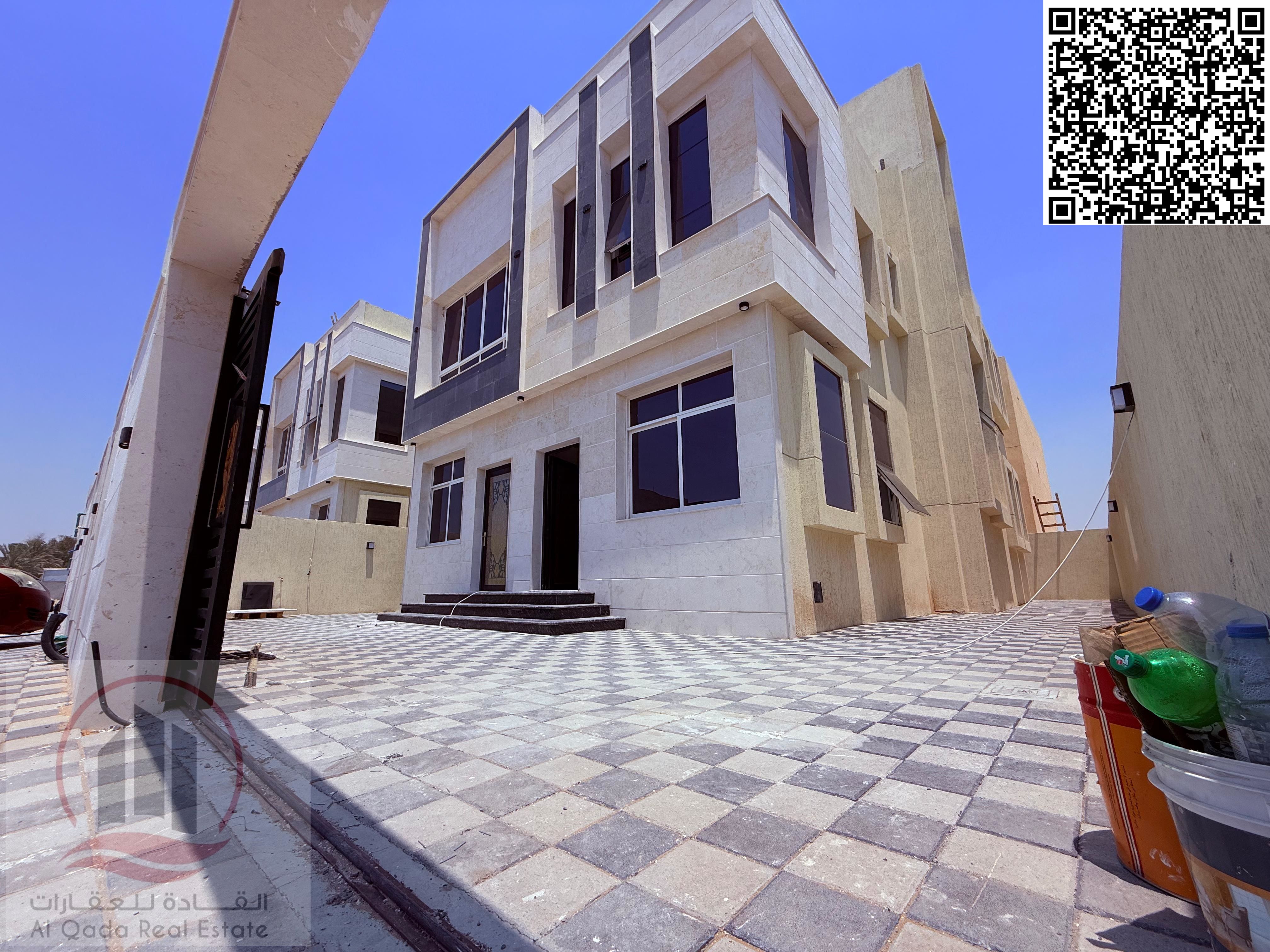 Villa for sale at Ajman -alhelio 1 area ( 5 Room + Hall +Majlis + made room ) free hold to all nationalty
