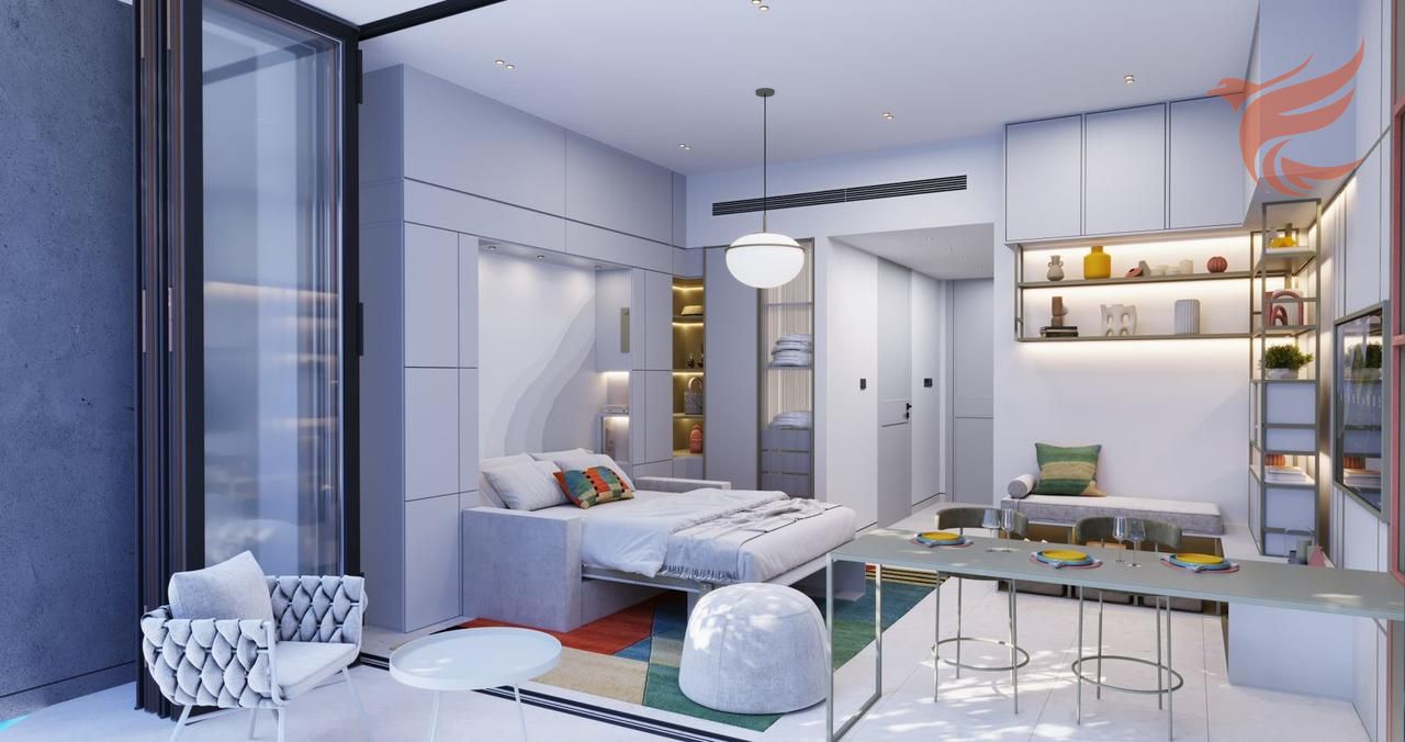 1 bhk with Beautiful Garden View – Freehold bacony