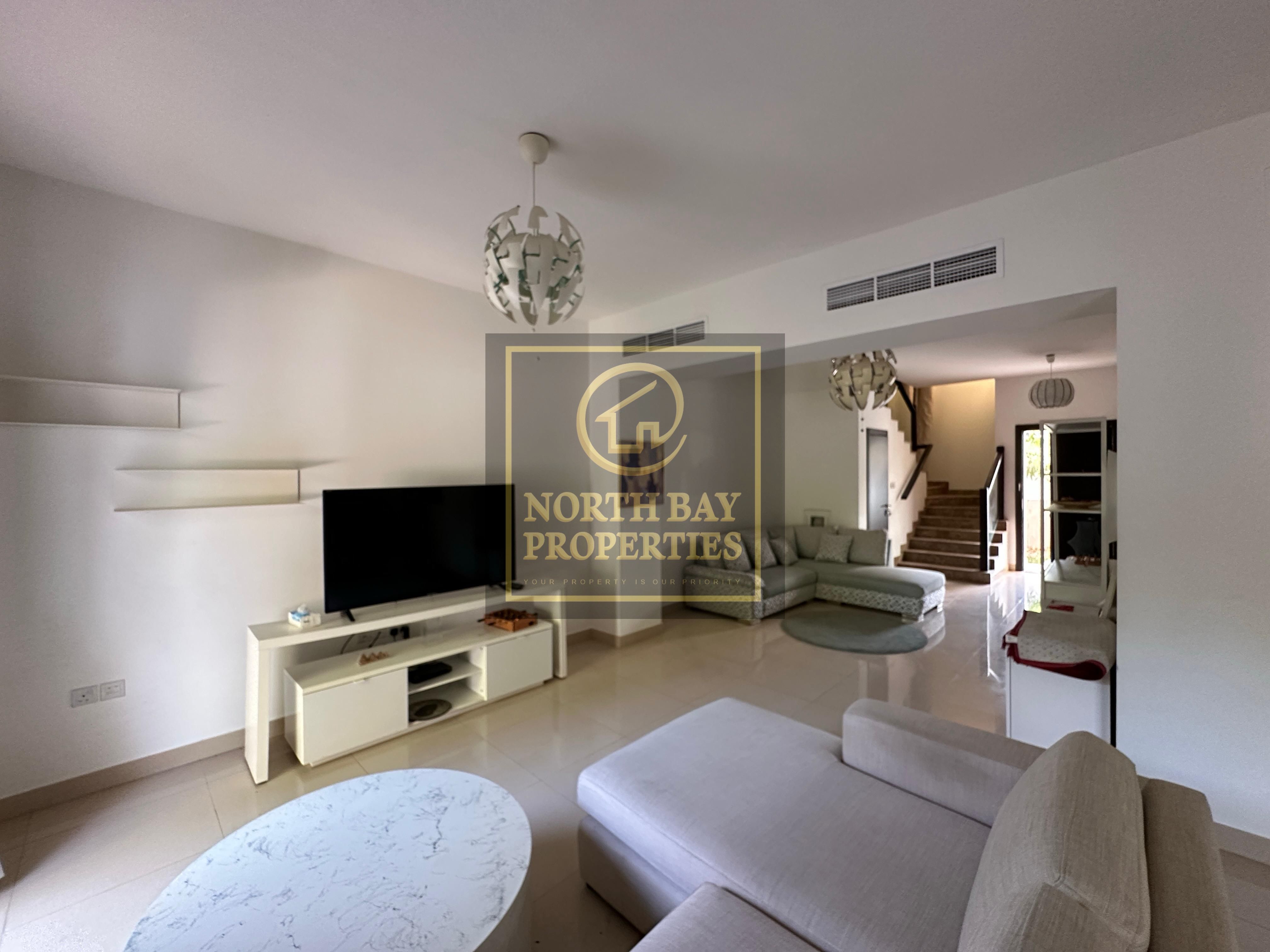 Flamingo 3BR+ Maids | Corner Villa | Furnished | Near Beach