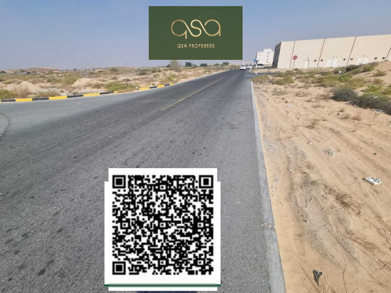 FOR SALE G+2 COMERCIAL PLOT PERMISSION RESIDANTIAL PLOT AVILABLE FOR SALE AL ZAHYA AJMAN NEAR 611 HIGHWAY