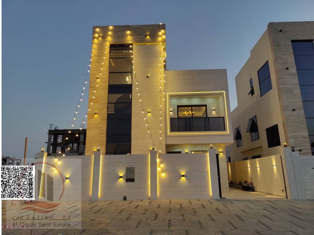 Villa for sale in Al Helio 2 area, elegant design, prime location