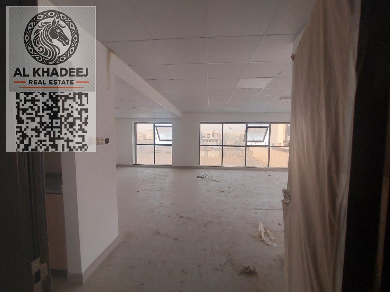 Spacious Mezzanine for Annual Rent – Al Bahia | Prime Main Road Location