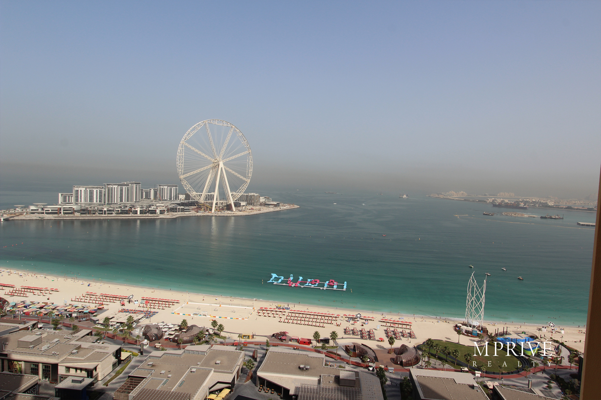 Full Sea View and Dubai Eye View | Vacant Now