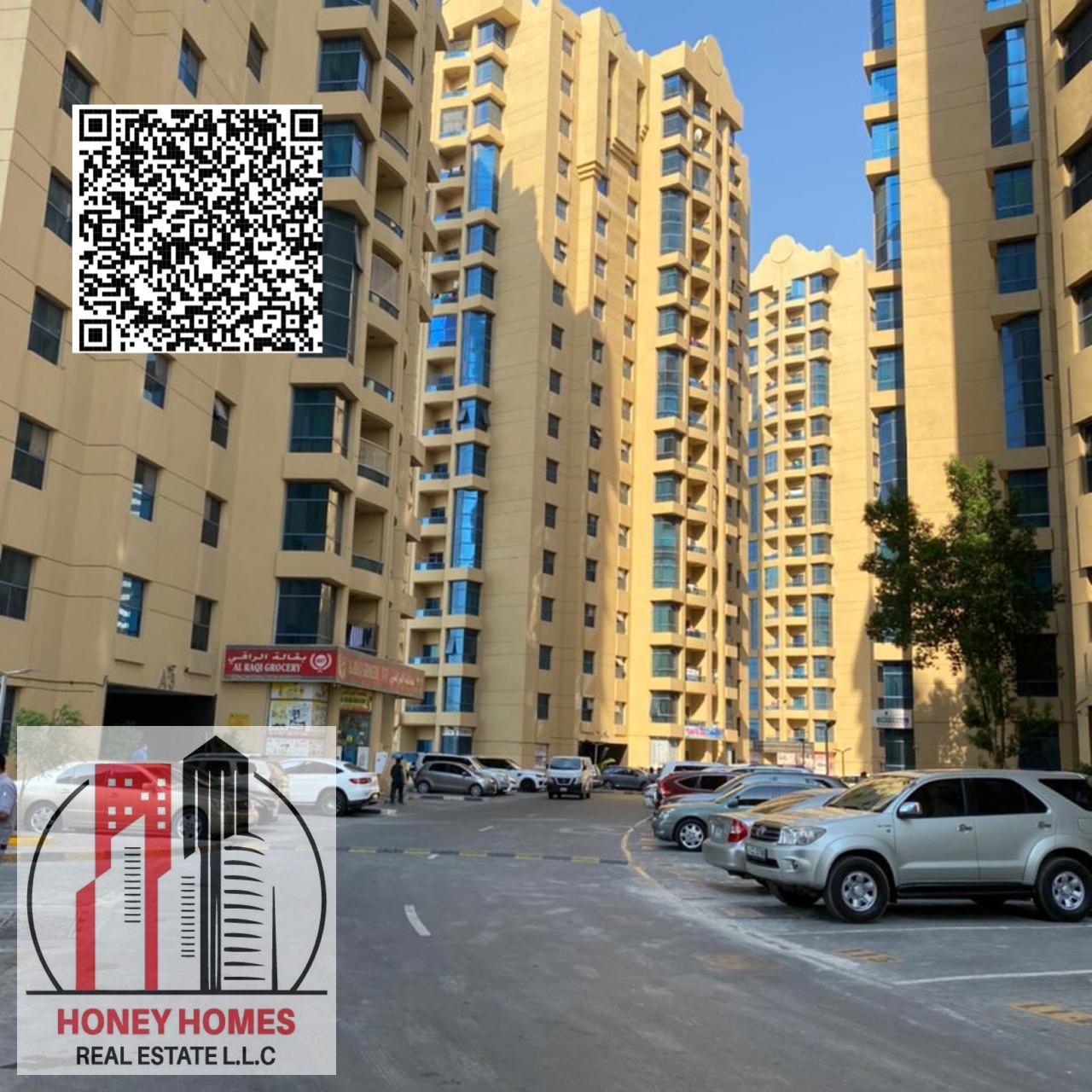 For sale 3 rooms and a lounge in Al Khor Towers