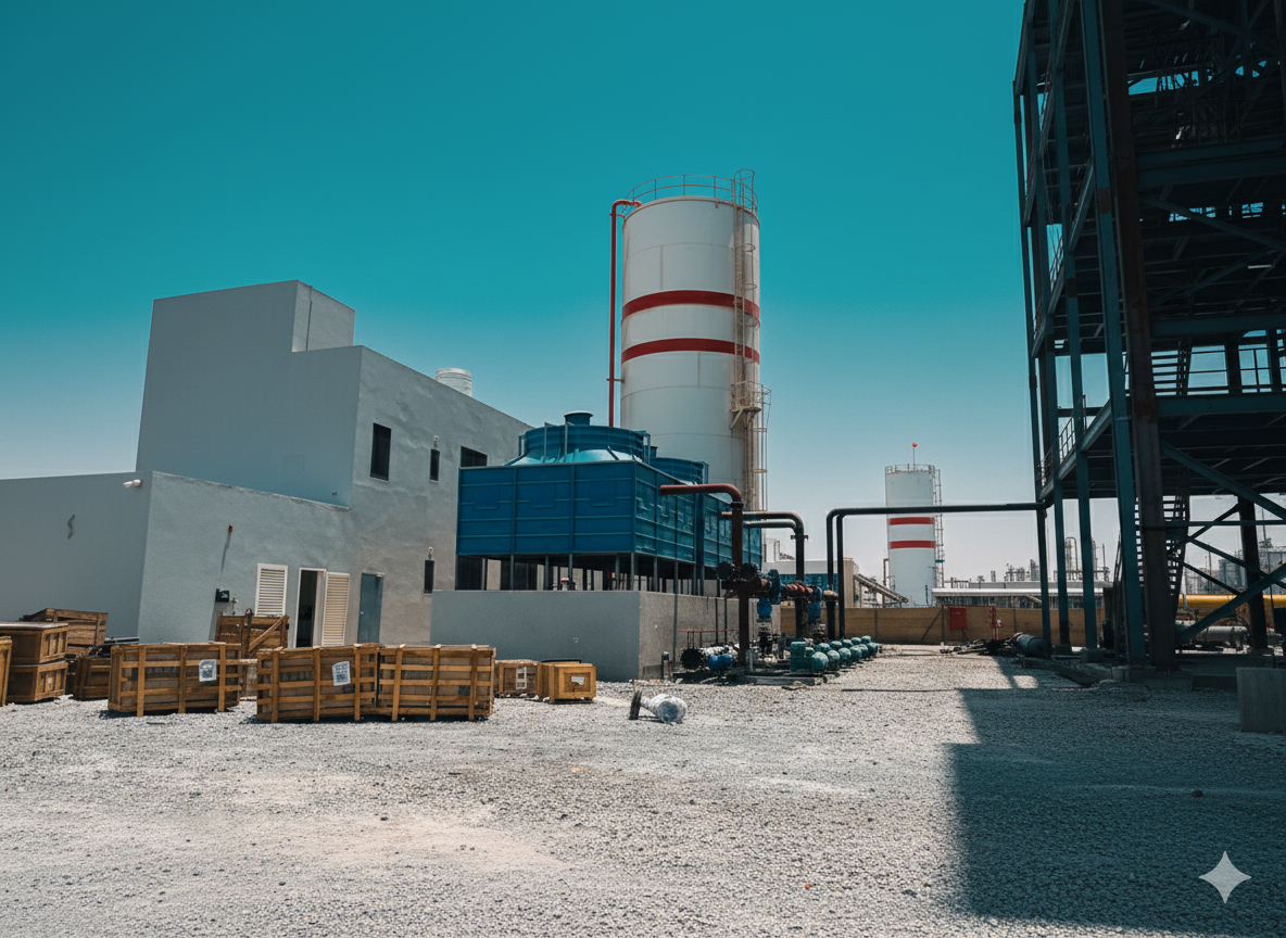 Fully Operational Oil Refinery Facility for Sale – Ras Al Khaimah