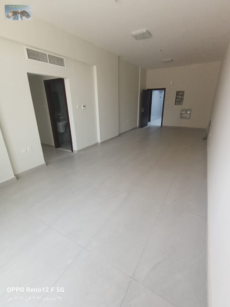 Brand New Apartment for Rent in Al Jurf 3 – First Tenant, 2 Master Bedrooms, Spacious Living Room, 3 Baths & Balcony
