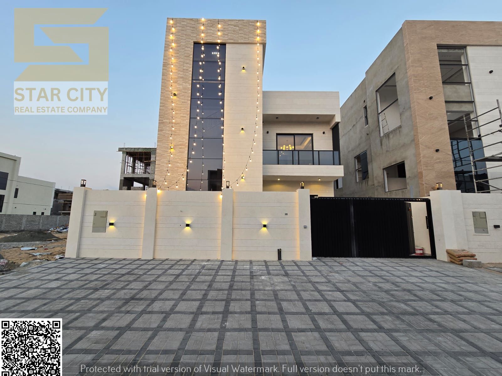 Modern 5-Bedroom Luxury Villa for Sale in Al Helio 2 – Prime Location, Freehold for All Nationalities