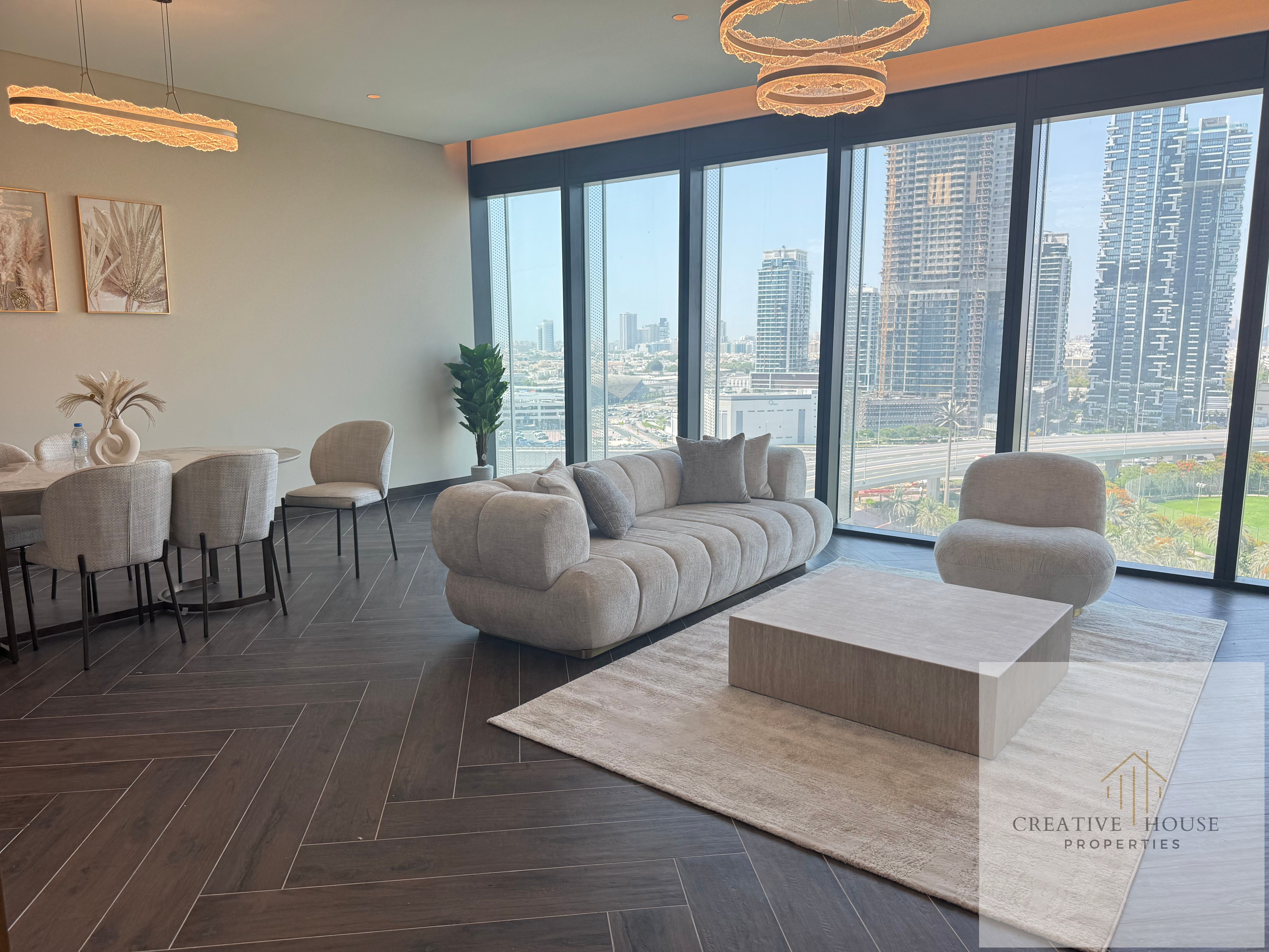 Luxury 1-Bedroom Apartment | Fully Furnished | Stunning Dubai Frame & Park View