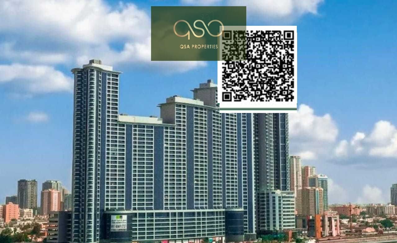 Spacious duplex Three bedrooms living hall with covered parking Apartment available for Sell AJMAN CORNICHR RESIDANCE tower Ajman