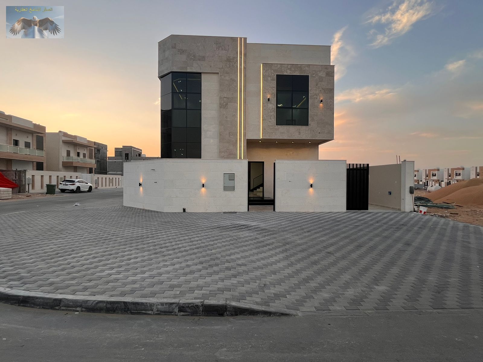 Villa for Rent in Al Zahia – Corner Plot, 6 Master Bedrooms, 8 Baths, Majlis & Living Room, Fully Equipped Kitchen, First Tenant, Flexible Payments