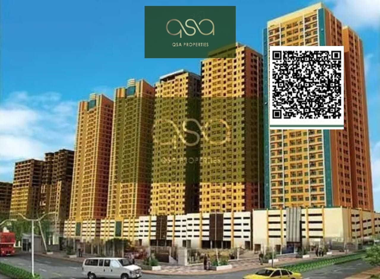 FURNISHED TWO BEDROOM LIVING HALL APARTMENT IS AVAILABLE FOR SALE IN PARADISE LAKE TOWER B5 EMIRATES CITY, AJMAN!